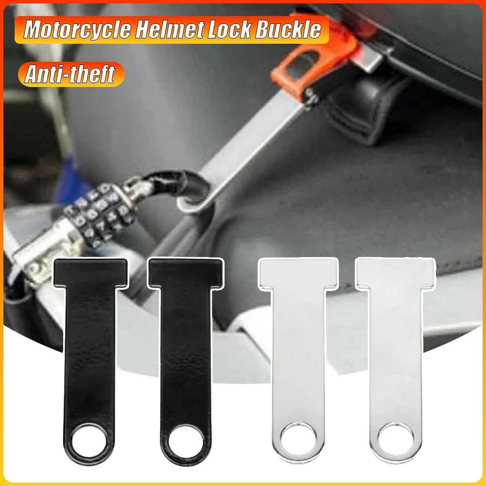 Quick Release Buckle Motorcycle Helmet - 1 par de hebillas antirrobo para