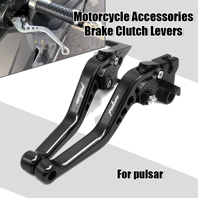 Cnc Aluminum Adjustable Brake Clutch Levers - Palancas de Freno y Embrague Cortas