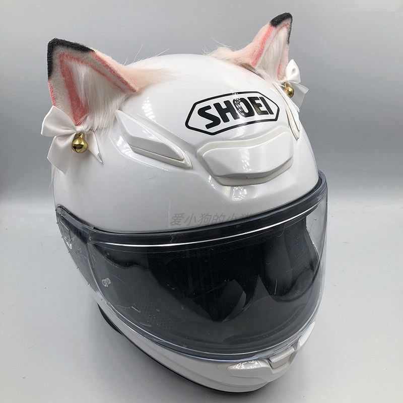 Motorcycle Helmets - Casco decorativo con orejas de perro