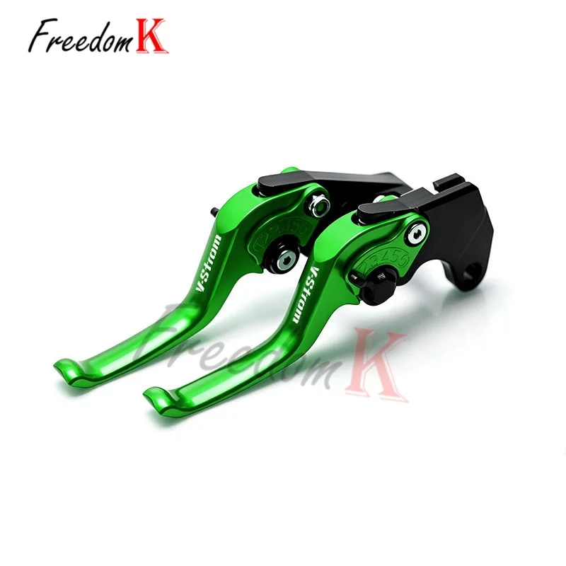 Para DL650 XT V-strom 250 650  - Cnc Aluminum Adjustable Brake Clutch Levers reseña y precio