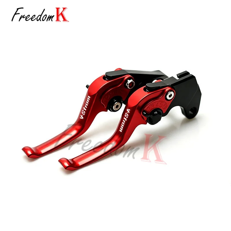 Para DL650 XT V-strom 250 650  - Cnc Aluminum Adjustable Brake Clutch Levers reseña y precio