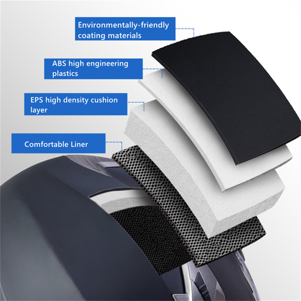 BLD elegante 3/4 casco de medi - Full Face Motorcycle Helmet With Bluetooth reseña y precio