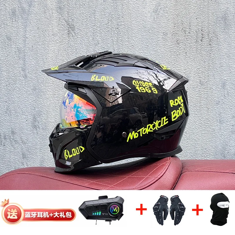 Orz-casco con Bluetooth para m - Full Face Motorcycle Helmet With Bluetooth reseña y precio