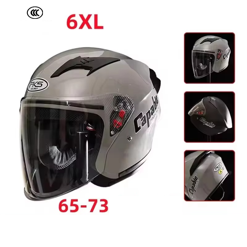 Casco de motocicleta grande pa - Dual Visor Motorcycle Racing Helmet reseña y precio