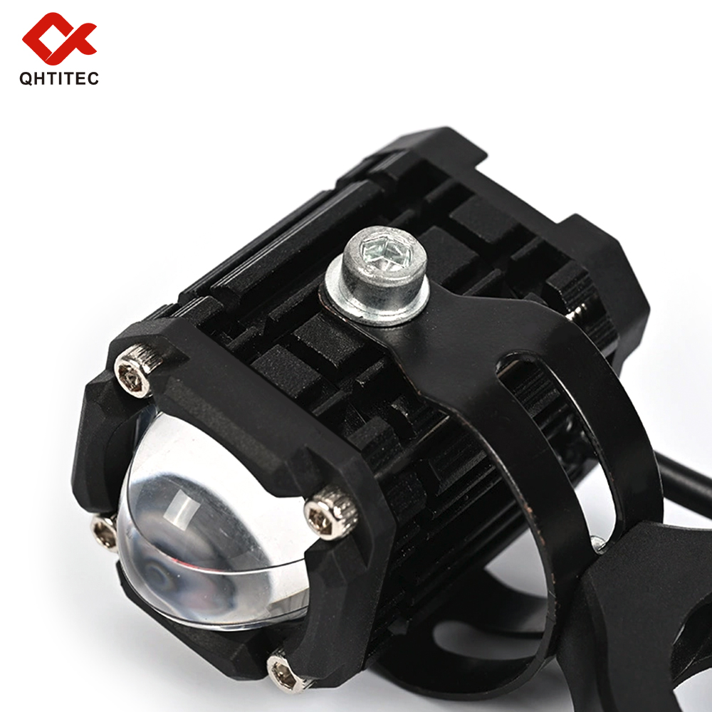 Luz auxiliar LED para motocicl - Universal Motorcycle Led Headlight Projector reseña y precio