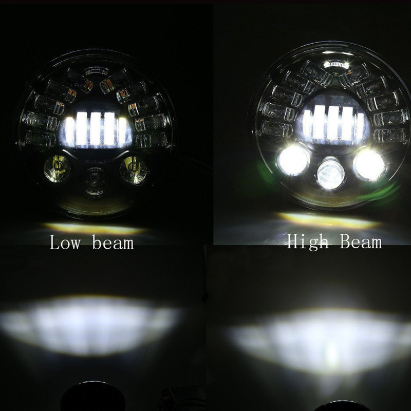 Faro proyector LED redondo ada - Universal Motorcycle Led Headlight Projector reseña y precio